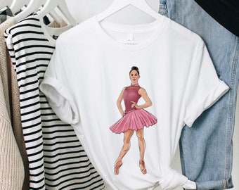 Black Ballerina Tshirt, Misty Ballet t shirt, Pink Tutu Ballerina, Black Dancer, Dance Teacher Shirt, Black History Month Tshirt