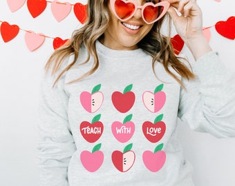 Valentijnsdag trui, truien voor Valentijnsdag, Valentijnsdagcadeau voor leraar