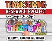 Thanksgiving Craftivity Bulletin Board, Middle School, Thanksgiving Bulletin Board, Thanksgiving art activities, Classroom Decor, Fall Craft