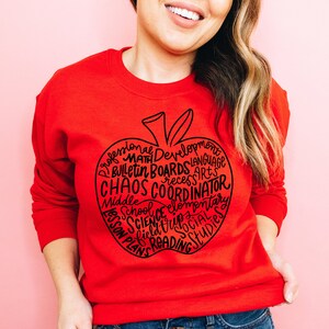 Bluza nauczycielska Życie, Bluza Apple Życie, Sweter nauczycielski