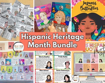 Hispanic Heritage Month Decor, Hispanic Heritage Month Posters, Celebrate Hispanic History Activities, Bulletin Board