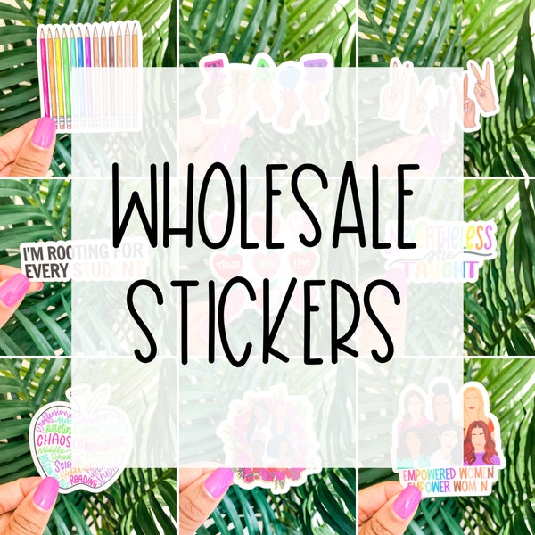 Order Bulk Stickers Etsy