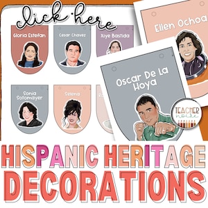 Hispanic Heritage Month Decorations, Happy Hispanic Heritage Month, Bulletin Board Ideas, Hispanic Heritage Month Banner Printable