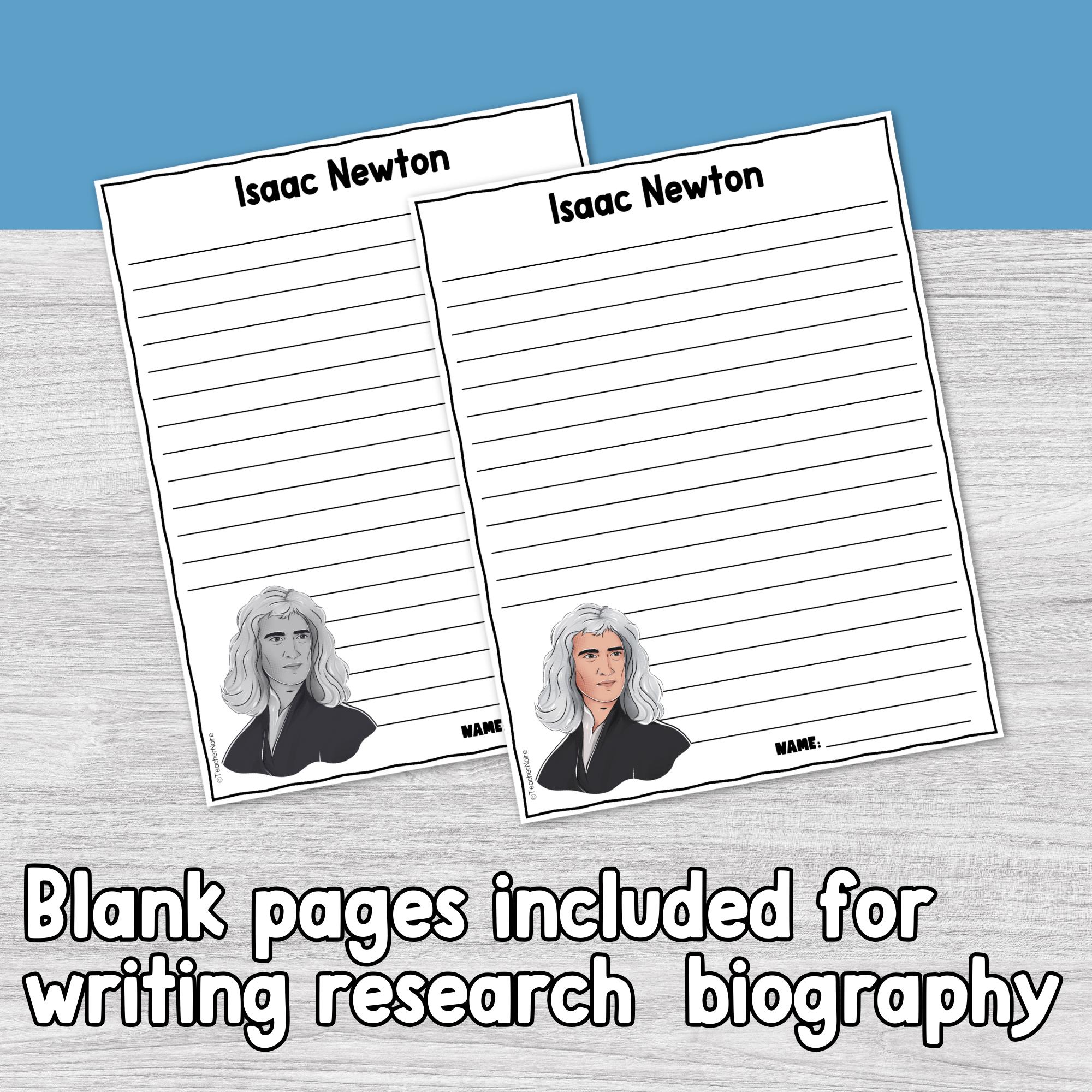Isaac Newton, Biography Research Project, Famous Scientist Inventions ...