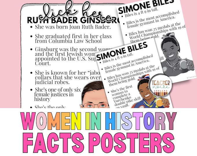 Women's History Month Posters | 34 International Womens Day Bulletin ...