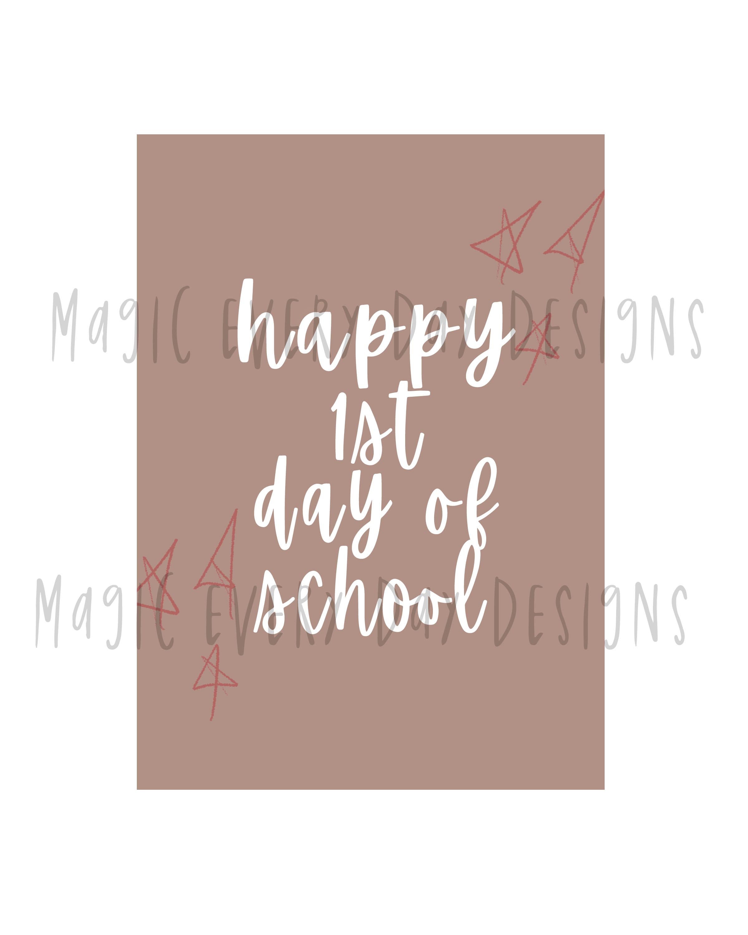 Back to School PRINTABLES: MOTIVATIONAL 5x7 Prints - Etsy