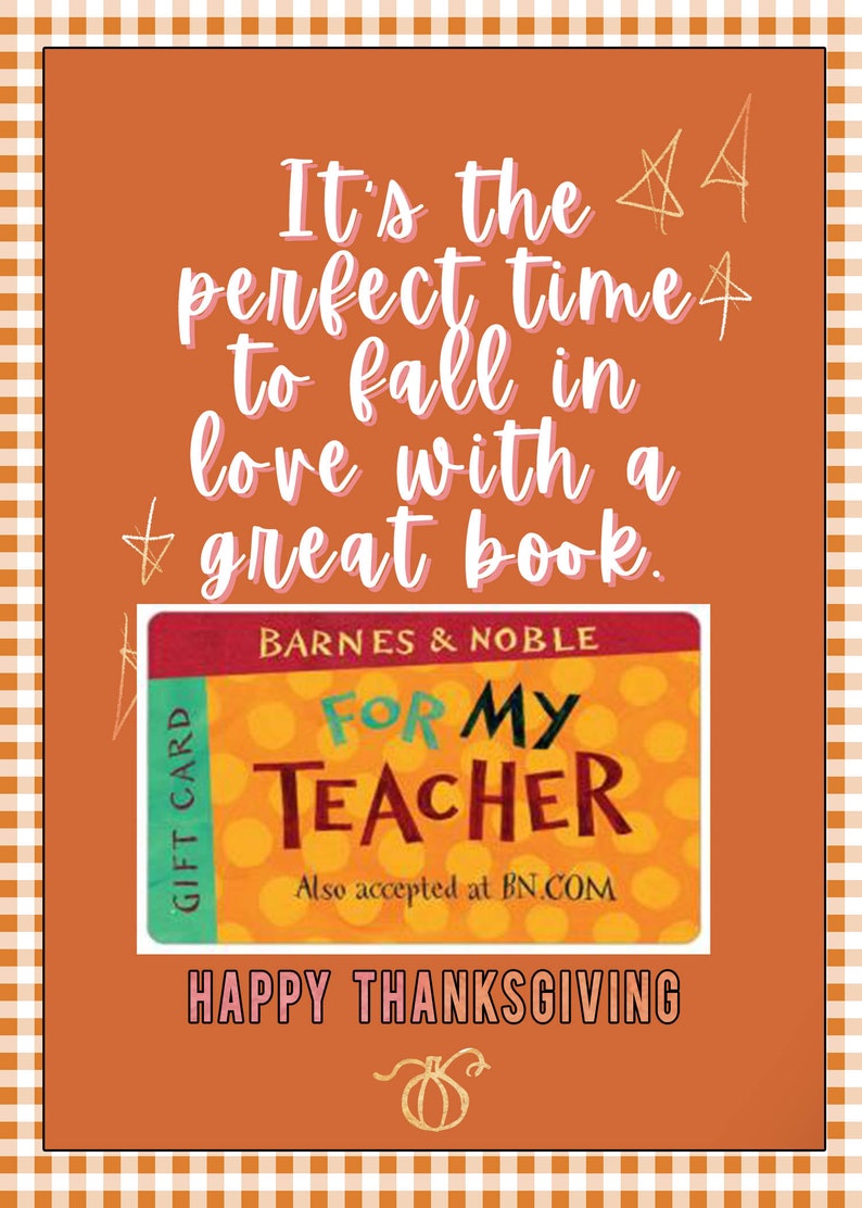 TEACHER Gift Card SET PRINTABLE // Teacher Gifts // Teacher Etsy