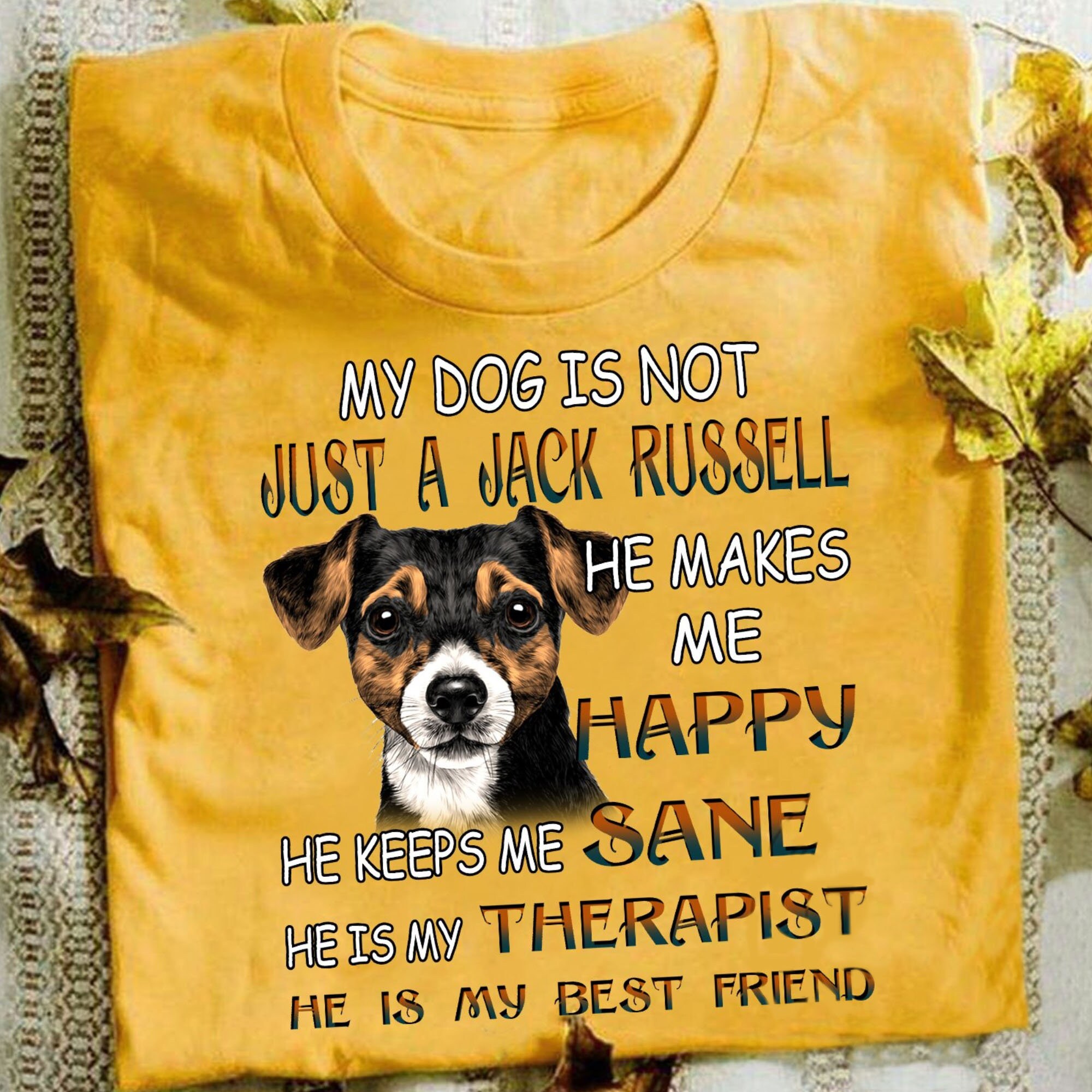 Mein Hund ist nicht nur ein Jack Russell Er macht mich Etsy