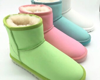 neon green uggs