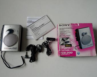 Sony WalkmanTCS-30D Caja abierta como nuevo