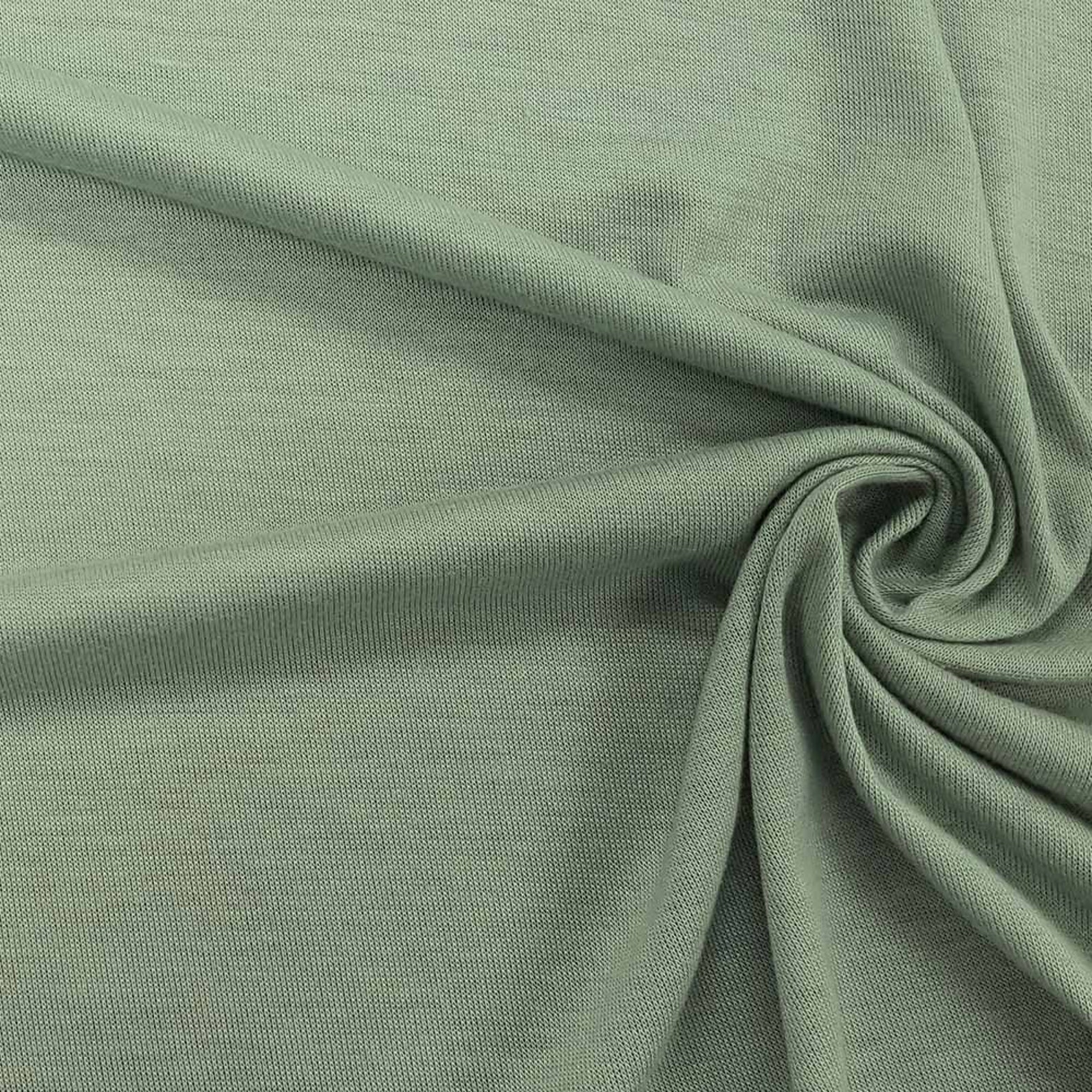 Sage Poly Rayon Spandex Soft Jersey Knit Fabric by the Yard Etsy
