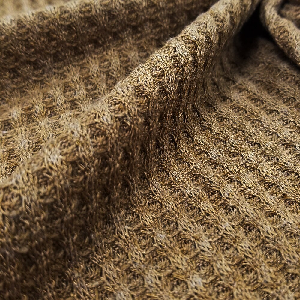Waffle Spandex Sweater Knit Fabric by the Yard Etsy