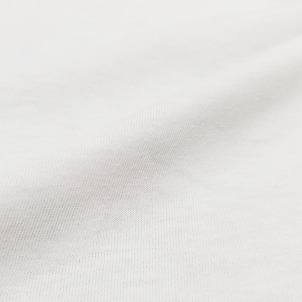 White Poly Cotton Jersey PFD Prepare for Dye Knit Fabric by - Etsy