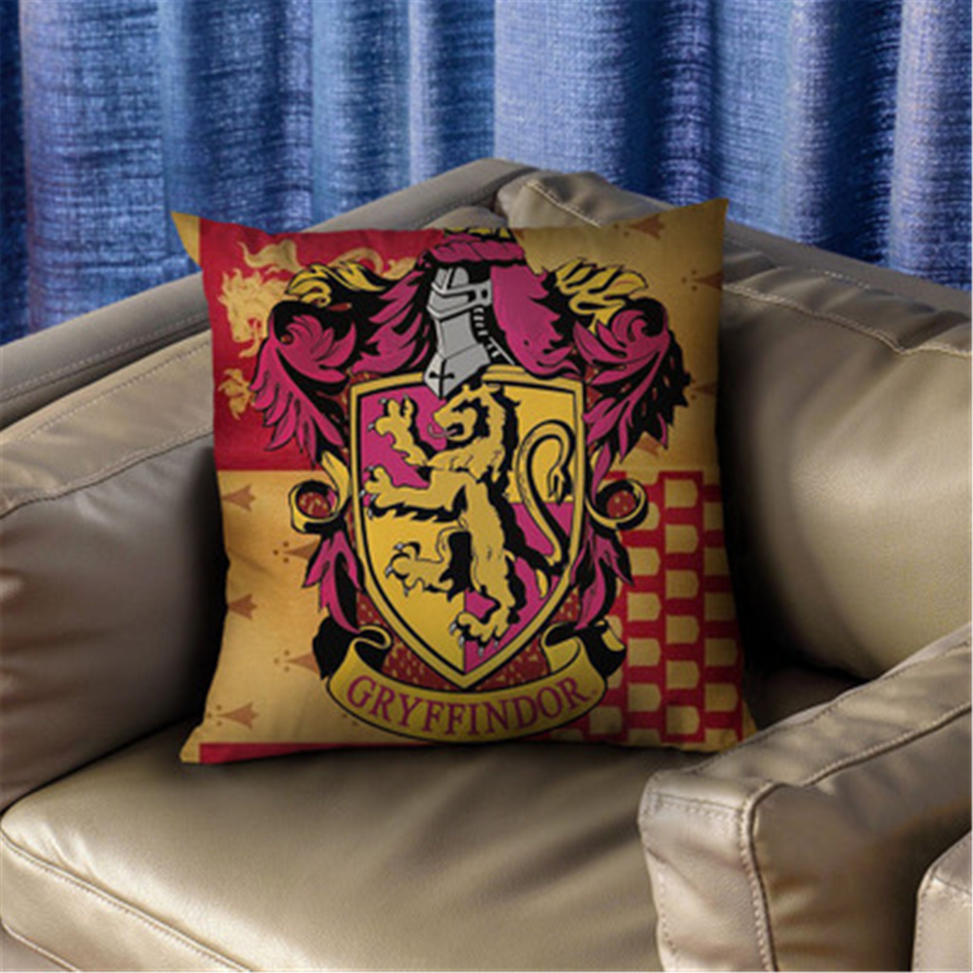 Harry Potter Academy Throw Pillow16x16 inch Sofa Cushion Etsy