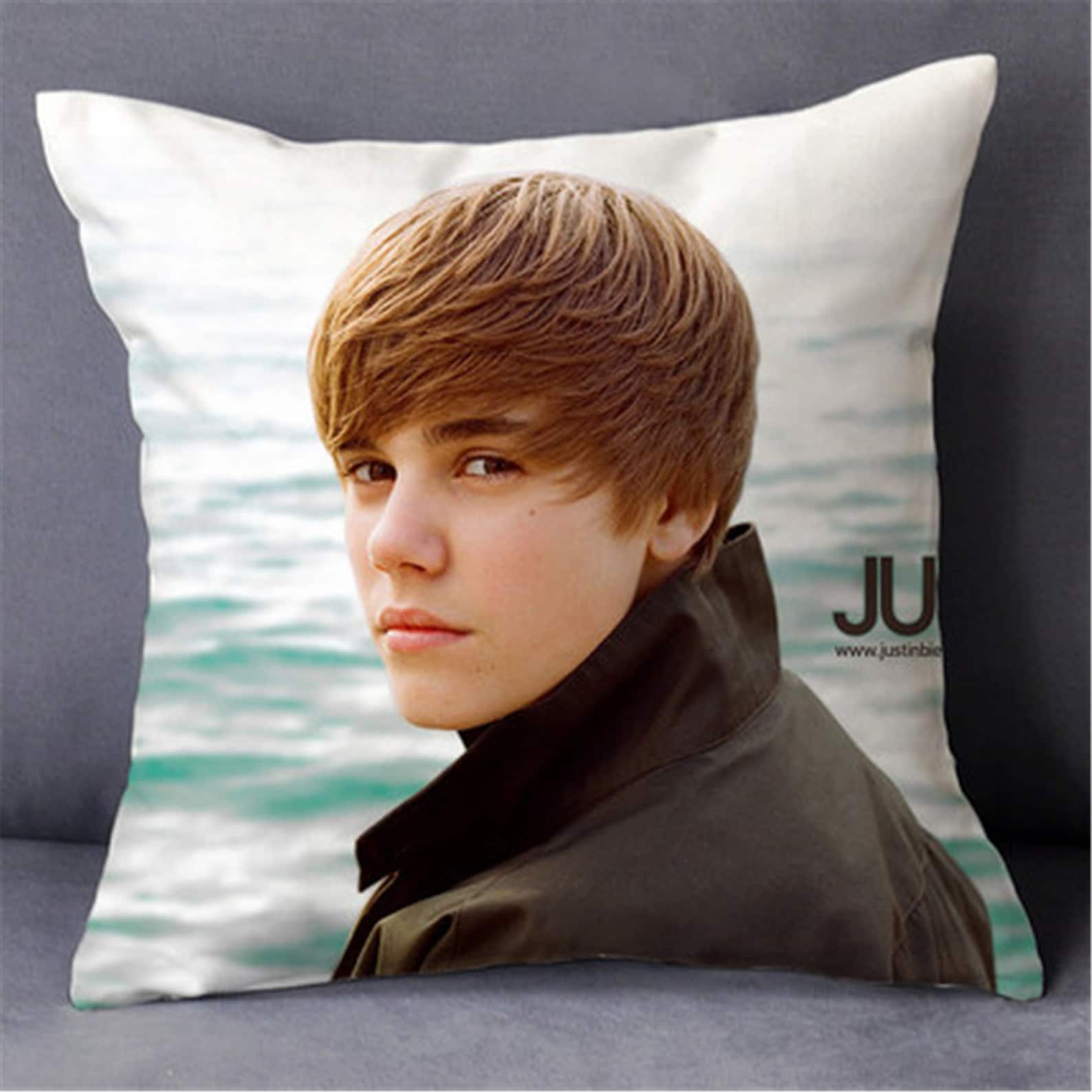 Justin Bieber Throw Pillow 16x16 inch Sofa Cushion Etsy