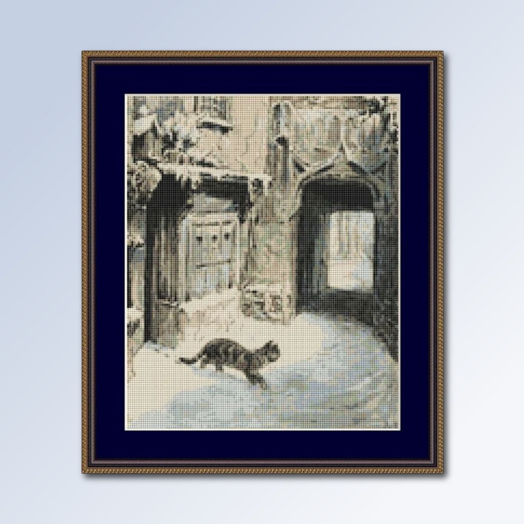 The Tailor of Gloucester Cross Stitch Pattern, Beatrix Potter, Instant ...
