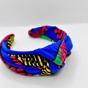 African top knot headband