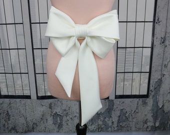 wedding sash bow