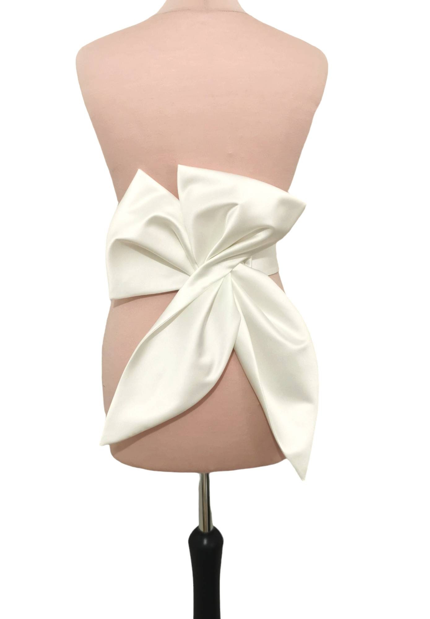 Big Bow Bridal Sash - Etsy