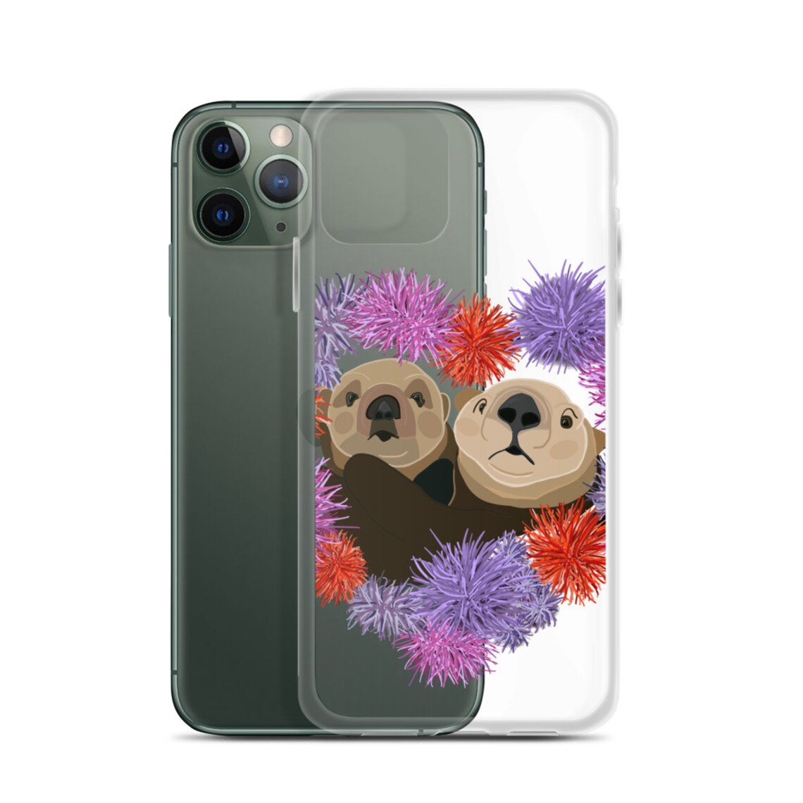 Sea Otter iPhone Case Etsy
