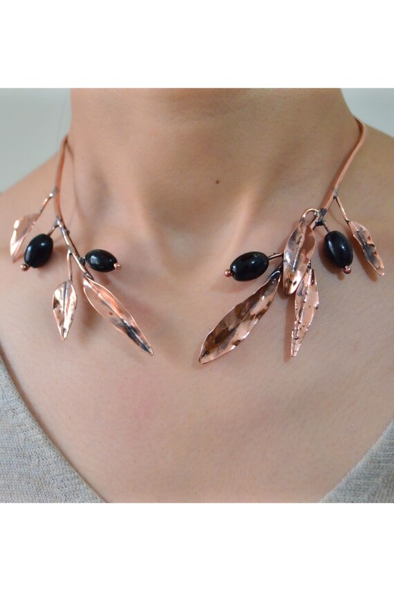 Etsy copper necklace hot sale