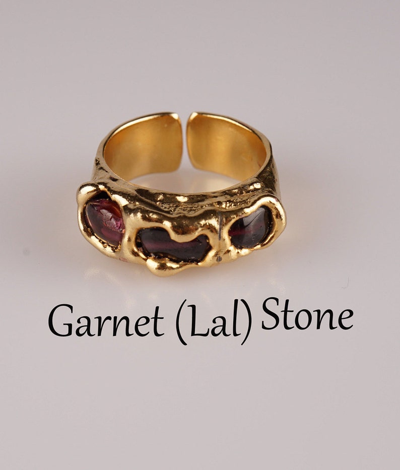 Pearl RingGold Plated Pearl RingHandmade Amethyts RingAmethyst RingLal Stone RingCuff Gold Plated RingGold Plated Woman RingGold Ring