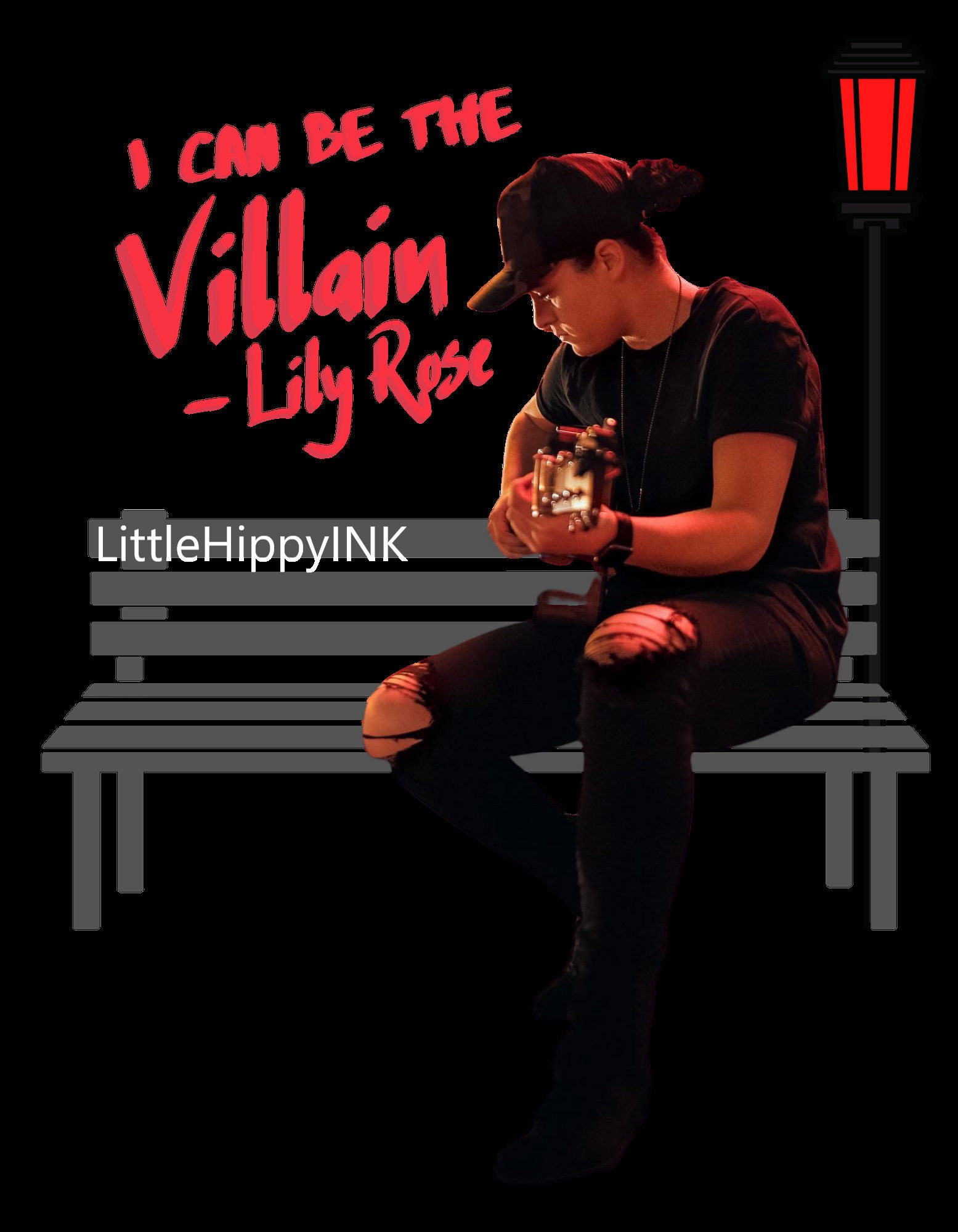 Lily Rose Villain PNG download Etsy