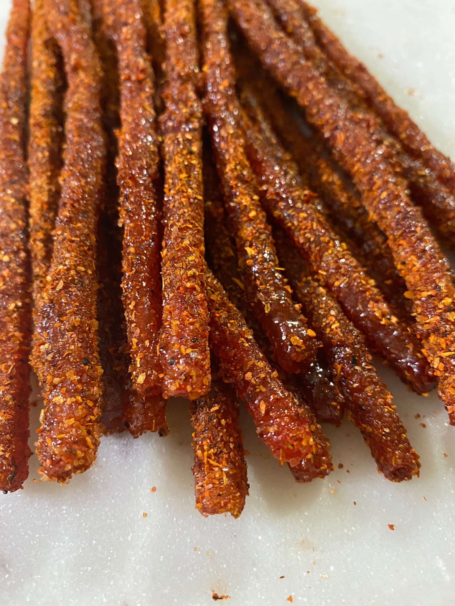 Sour punch Straws with chamoy and spice seasoning Etsy