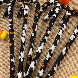 Halloween tree decor, Halloween tree ornament, fall tree, Ghost candy cane, Halloween decorations, Ghost decorations, Halloween ornament