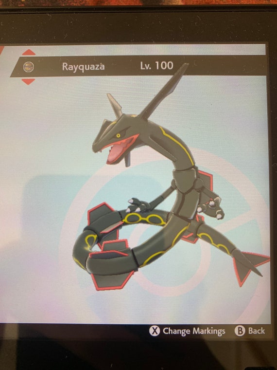 I need your opinions!! 1 of 1 shiny rayquaza! : r/pokemongo