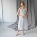 see more listings in the Linen slip dress section