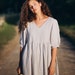 see more listings in the Linen women dress section