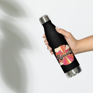 Agust D Suga BTS Retro Street Stainless Steel Water Bottle