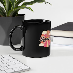 SUGA Agust D Black Glossy Mug BTS ARMY