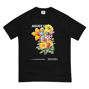 Agust D zwaargewicht unisex T-shirt BTS LEGER SUGA