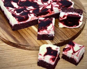 Keto red velvet cheesecake swirl -low carb, sugar free, diabetic friendly, ketogenic, gluten free