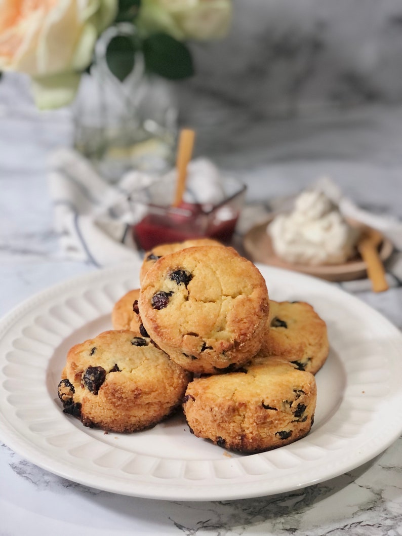 Keto Scones Low Carb Sugar Free Diabetic Friendly Scones Etsy