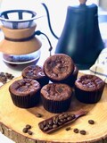 Keto mocha chocolate chips muffins- low carbs, gluten free, diabetic friendly, ketogenic and sugar free