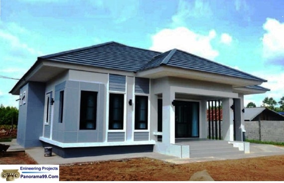 FREE LAY-OUT AND ESTIMATE PHILIPPINE BUNGALOW HOUSE | Bungalow house floor  plans, Bungalow floor plans, Simple bungalow house designs