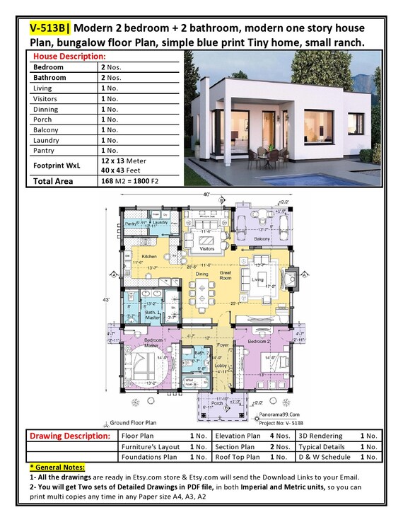 V 513bvenus Modern 2 Bedroom Bathroom One Story Modern 2 Bedroom Bathroom, Best Place To Print House Plans