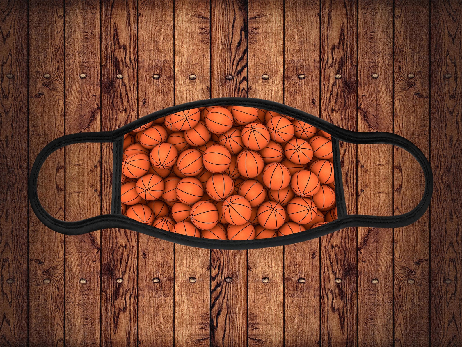 BASKETBALL FACE Mask Basketball Mask Basketball Team Face | Etsy