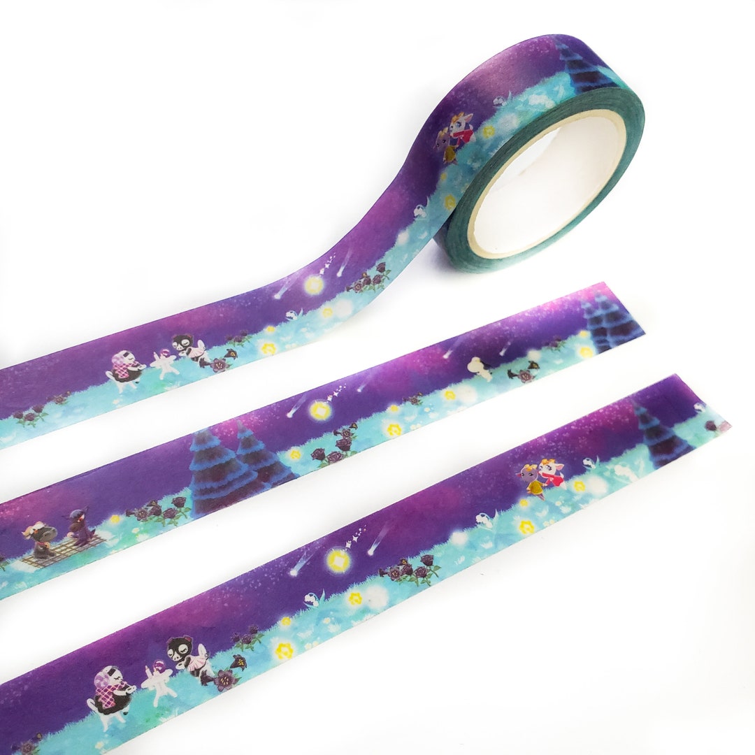ACNH Meteor Shower Washi Tape Meteor Shower Masking Tape Etsy