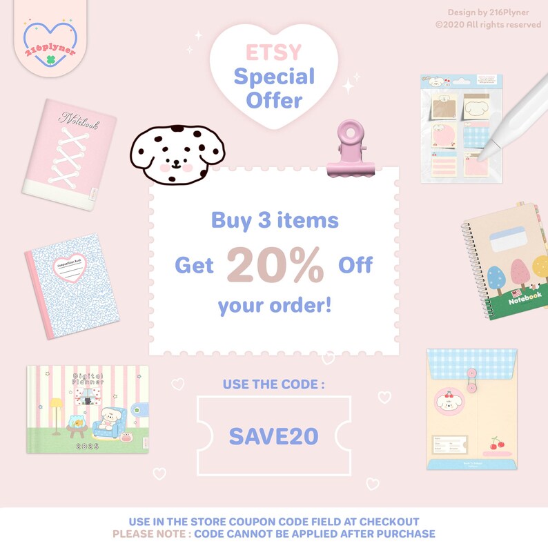 Note Shop Discount Code Best Day Digital Notebook With Hyperlinked | Digital Notes Template for ...