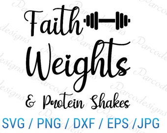 Faith Workout Svg Etsy