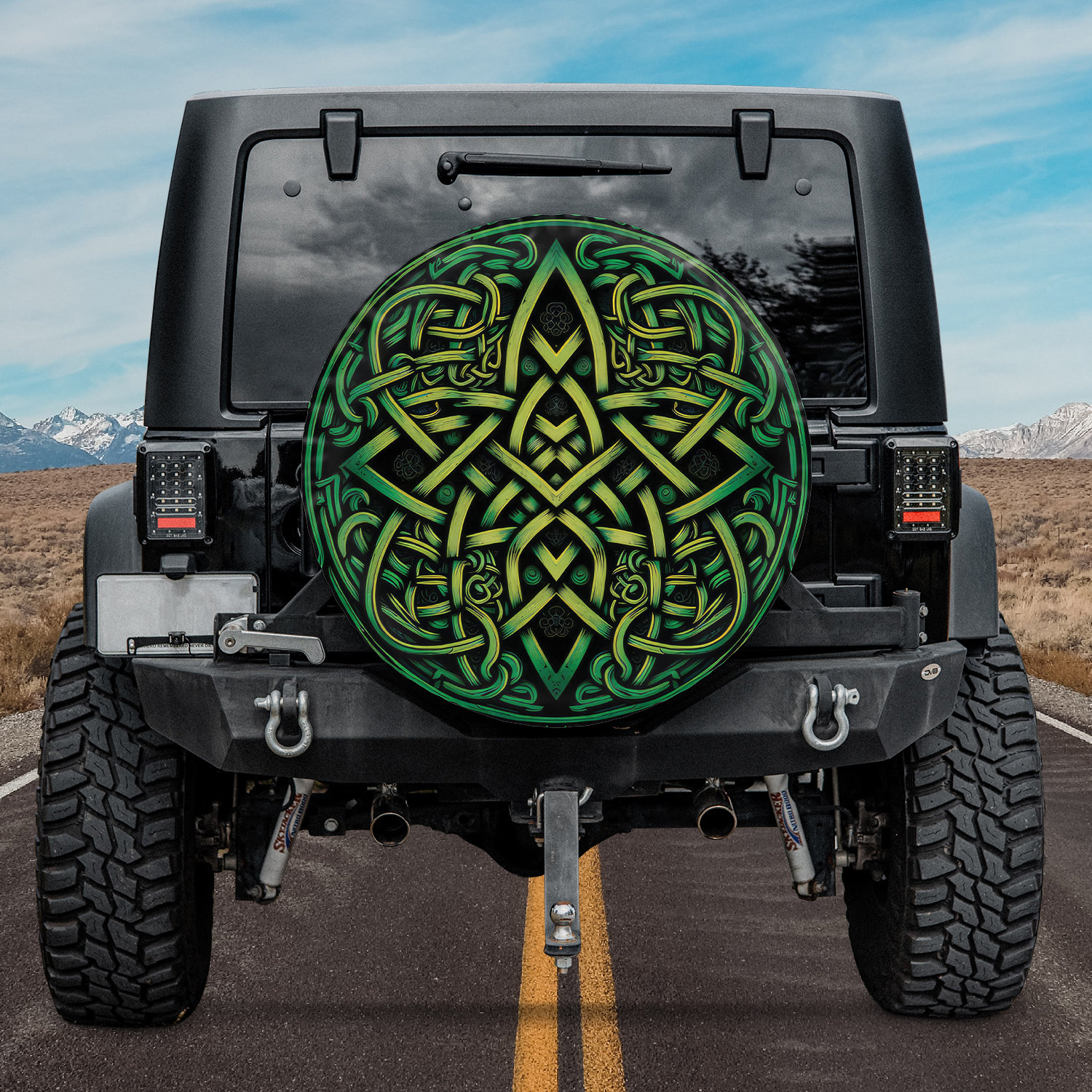 Tire Cover Central Deer Symonds Creek Spare Tire Cover (Custom Made to Your tire Size-See menu) : Tire Cover Central Deer Symonds Creek Spare Tire Cover