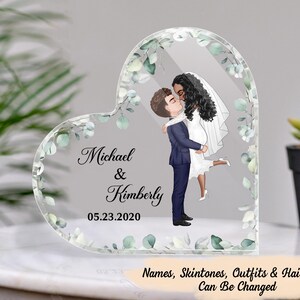 Regalo de boda personalizado para pareja, novios, placa personalizada para el señor y la señora, regalo para marido y mujer, regalo de aniversario para pareja para novio