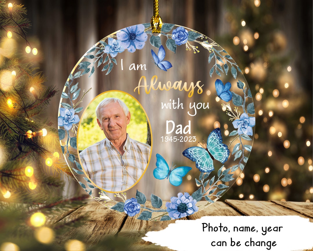 I Am Always With You Ornament, Personalized Acrylic Ornament, Christmas ...