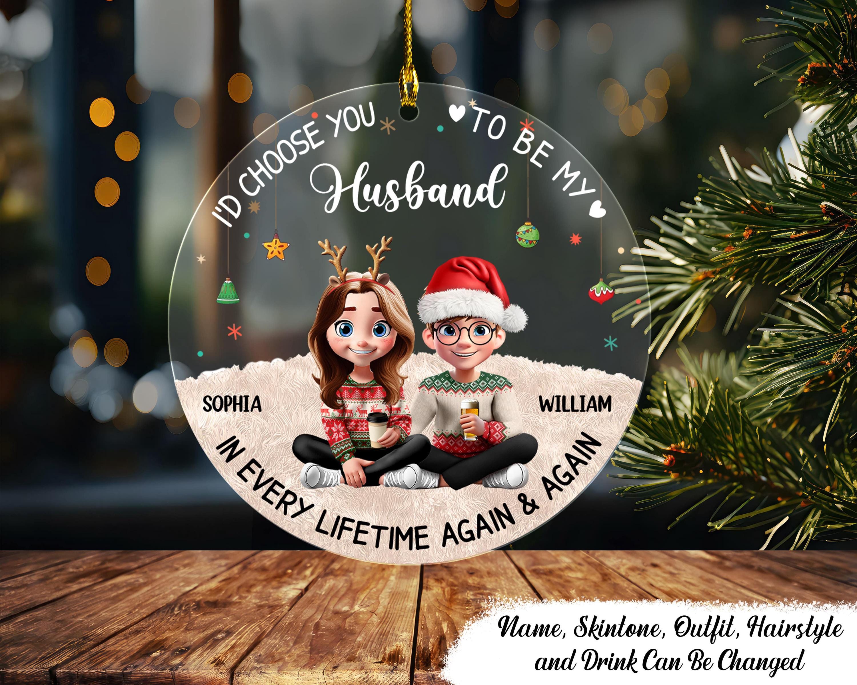To My Future Husband Ornament, Future Husband Ornament Gift From Wife, Husband To Be Ornament, Husband Ornament From Wife/best Husband Gift