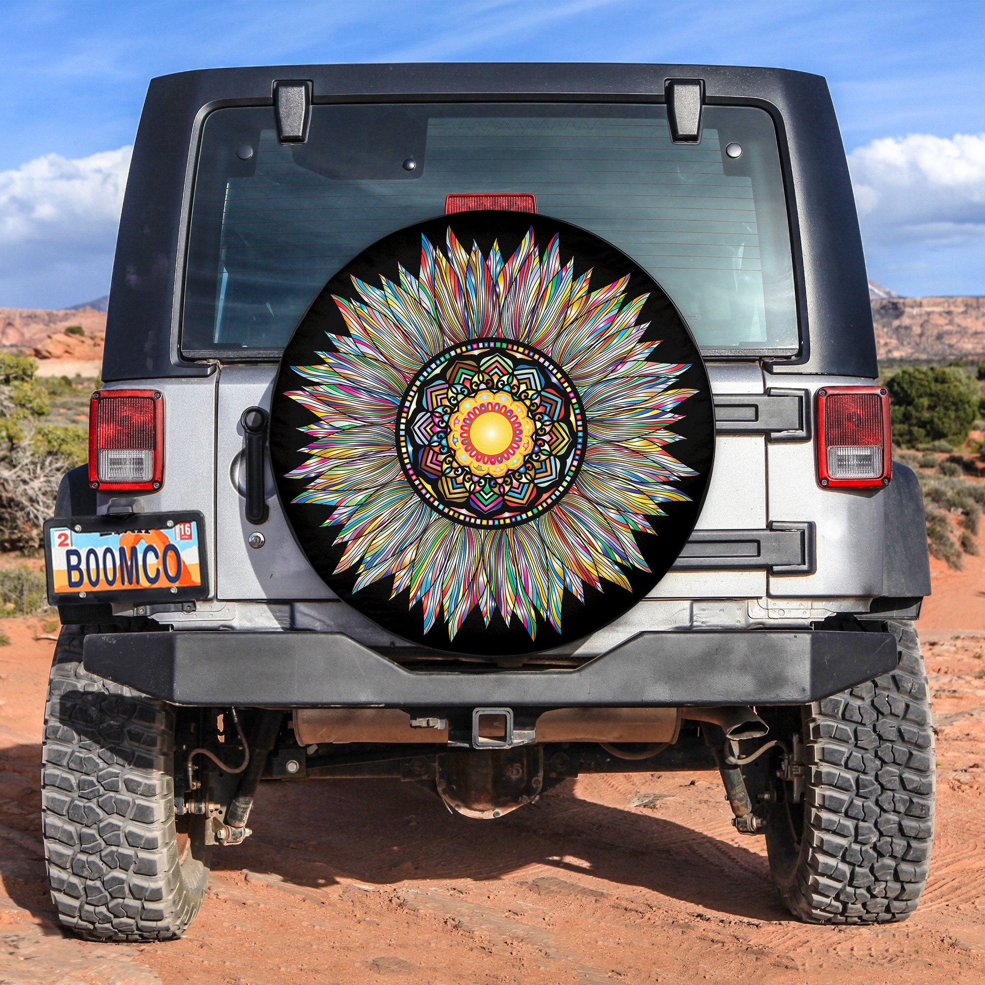 Sunflower Tire Cover Etsy Australia