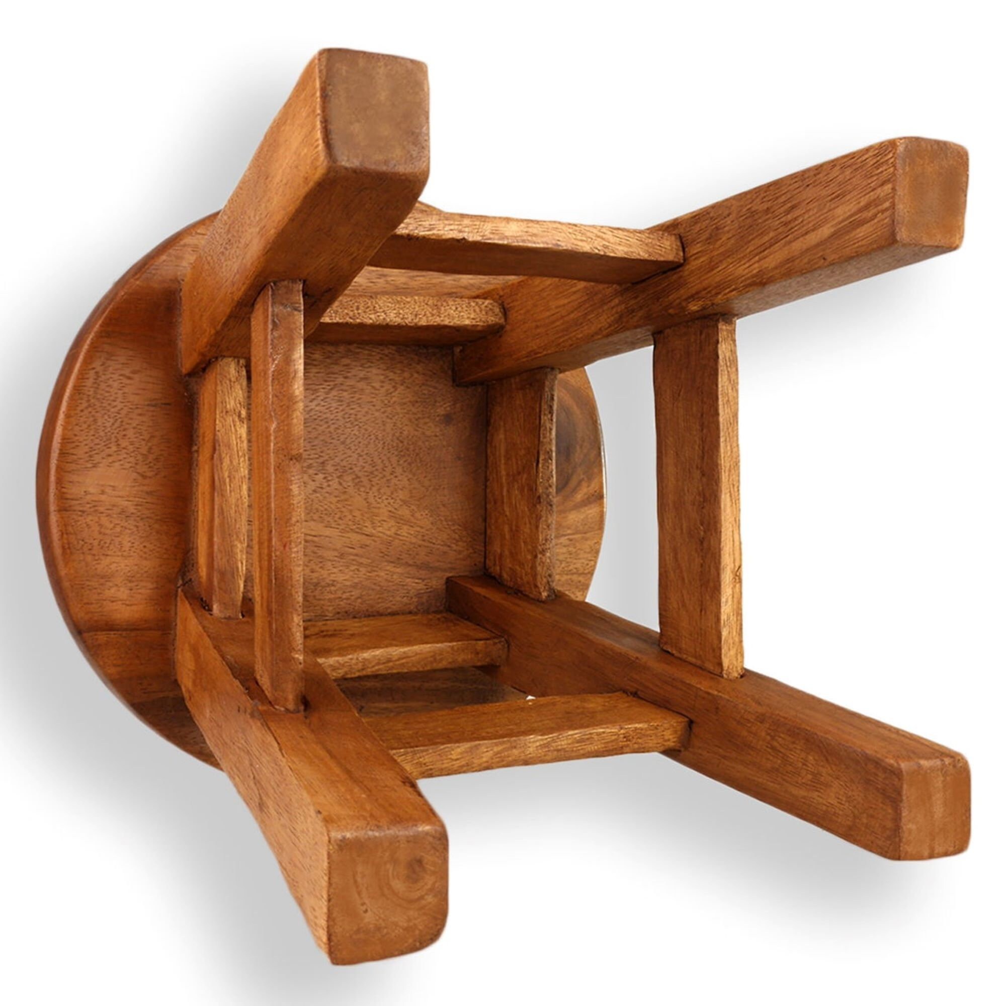 Kids Wooden Stool Lion